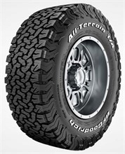 2 x BFGoodrich All Terrain T/A KO2 285/75R16 116/113 R RWL 3PMSF opona
